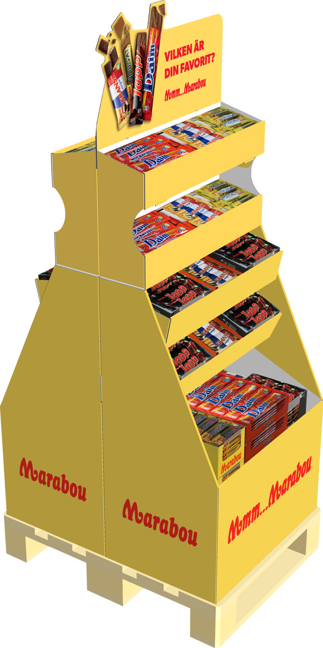 Marabou Dubbla Mix 2x1/4 pall
