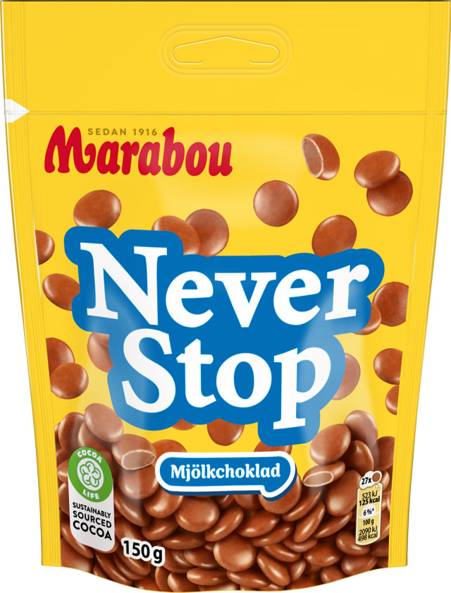 MARABOU NEVER STOP 150G