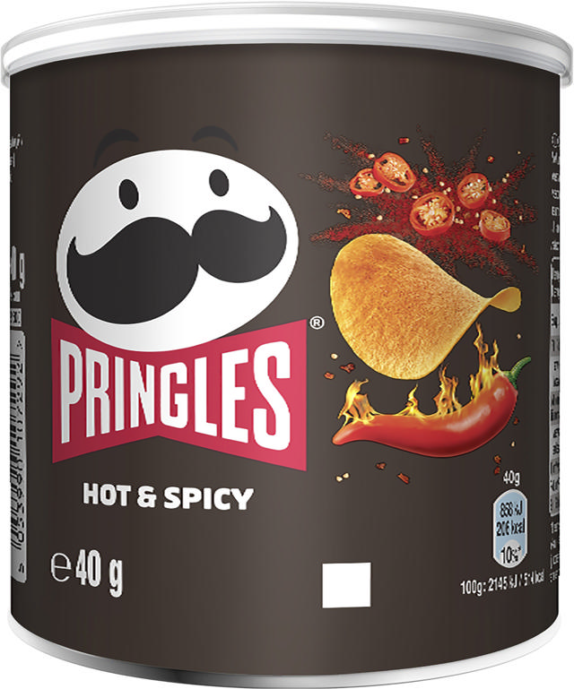 PRINGLES HOT N SPICY 40G