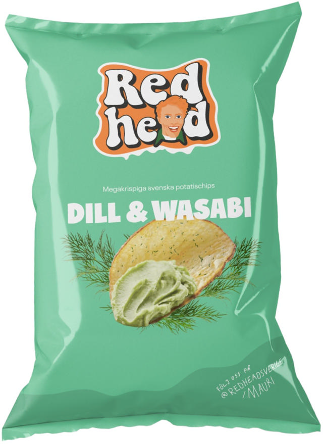 Redhead Dill&Wasabi 150g