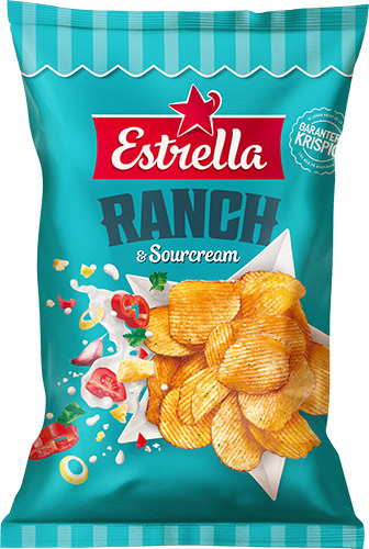Estrella Ranch & Sourcream 275g
