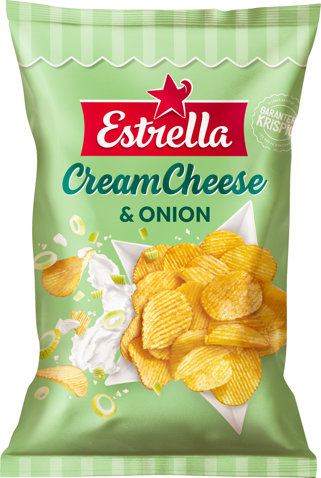 Estrella Cream Cheese & Onion Chips 160g
