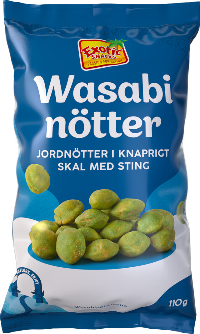 WASABINÖTTER 110G
