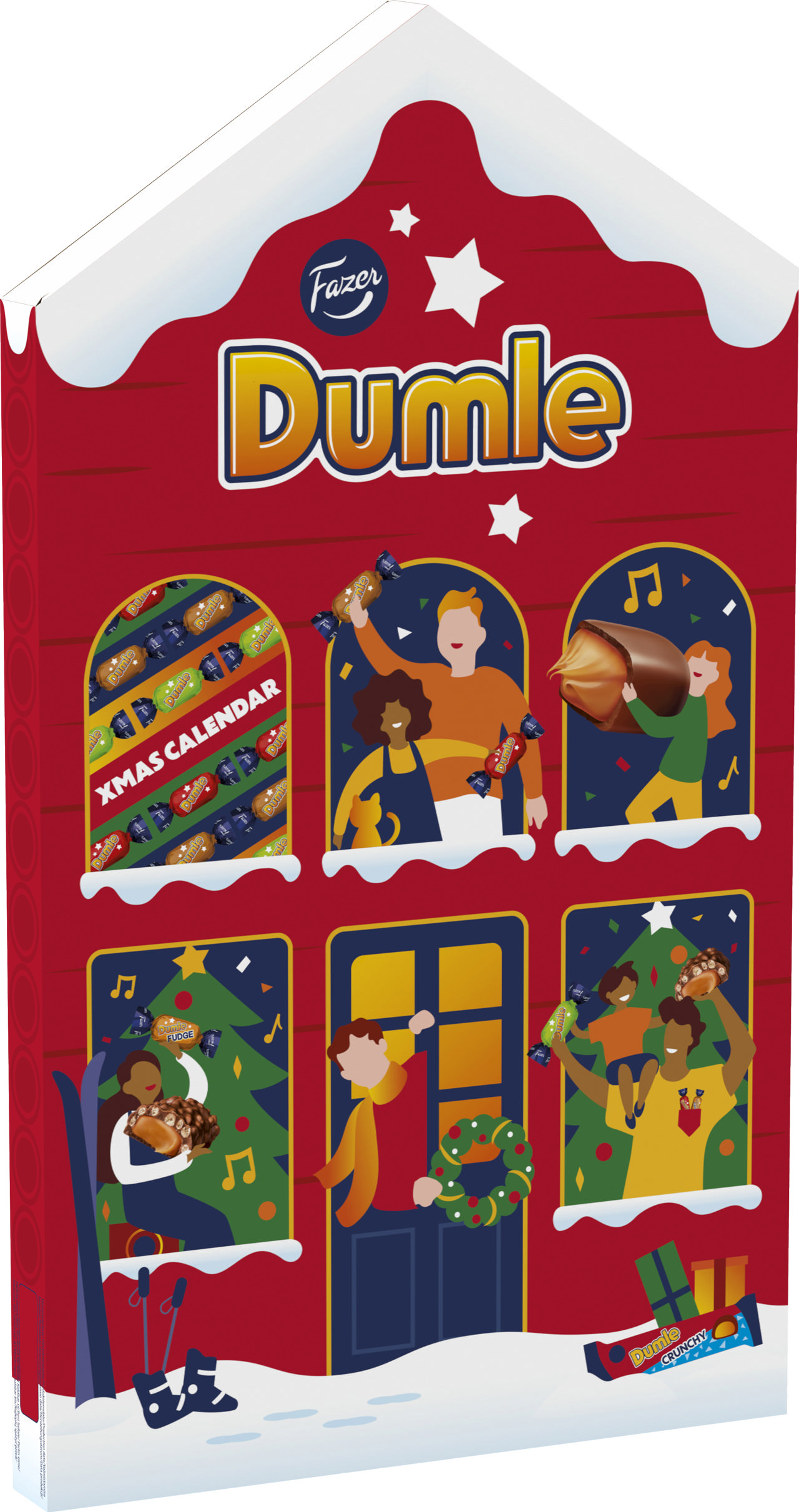Dumle Christmas Calender 225g