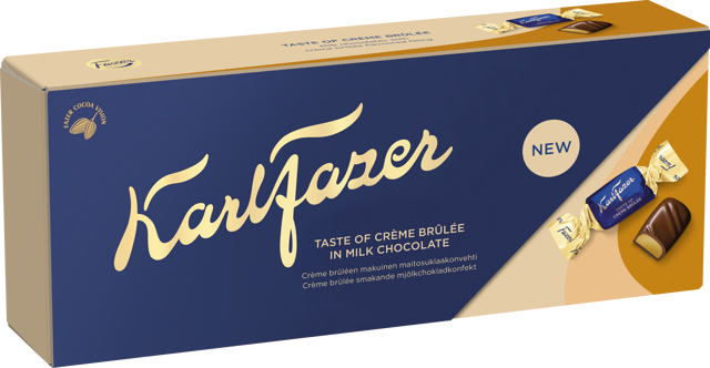Karl Fazer Crème Brûlée Pralinask 228g 