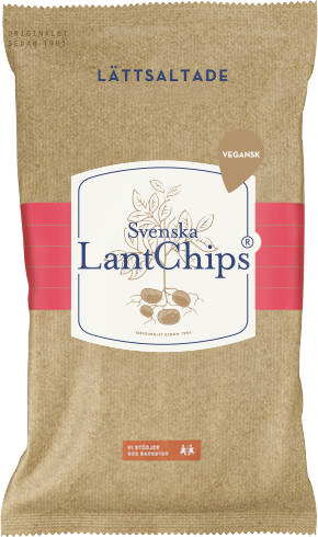 Lantchips Lättsaltade 70g