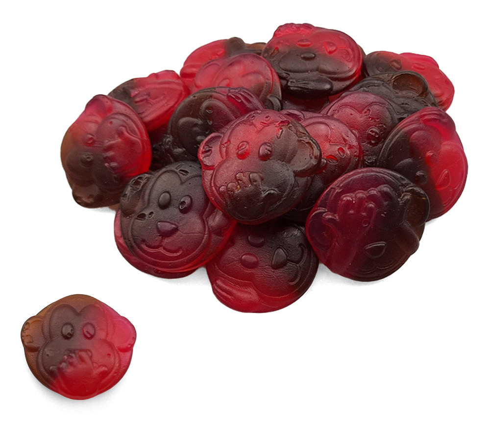 Veggie Körsbär Cola Apor 6x1K