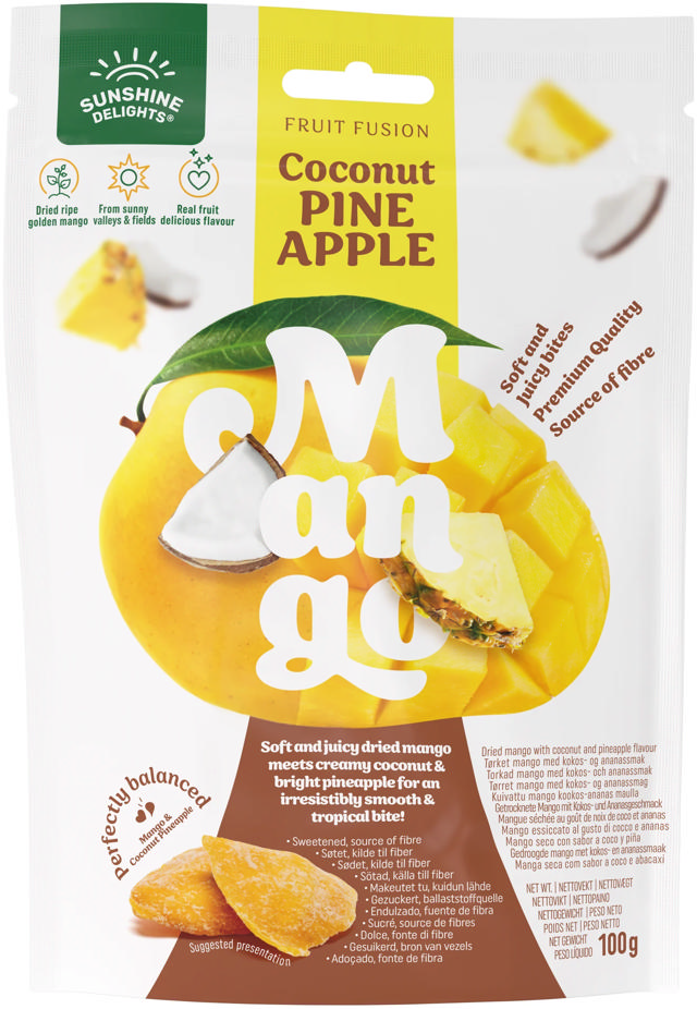 Sunshine Coconut Pineapple 100g