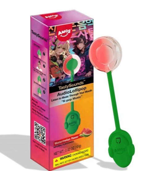 TastySounds Lollipop Watermelon 12g