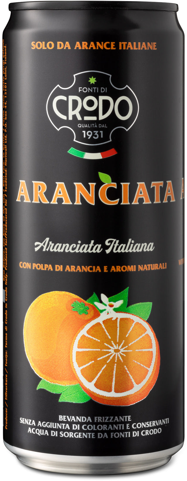 Fonti di Crodo Aranciata Orange 33cl