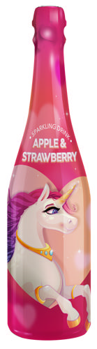 Barnbubbel Pink Unicorn 75cl