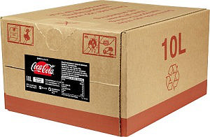 COCA-COLA ZERO 10L BIB