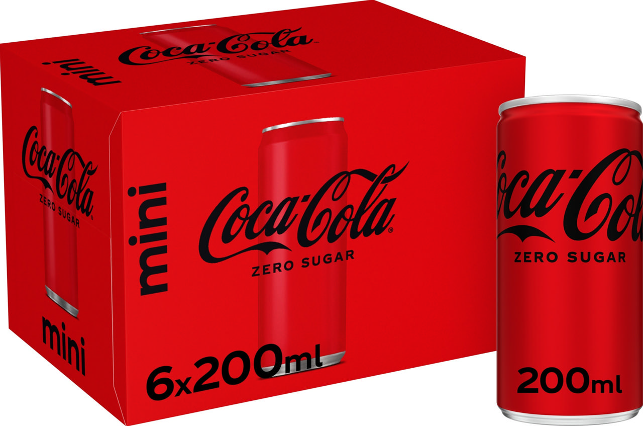 Coca-Cola Zero 20cl 6p
