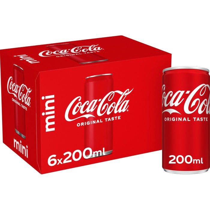 Coca-Cola Orig 20cl 6p