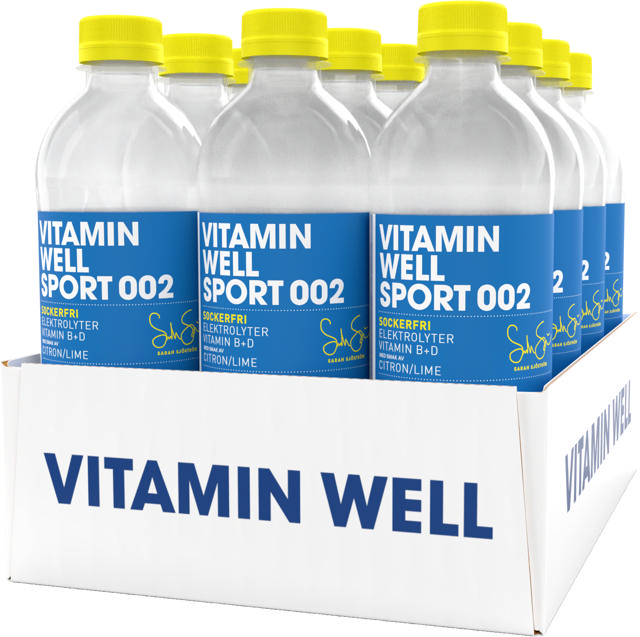 Vitamin Well Electrolyte Lemon Lime Sugarfree 50cl