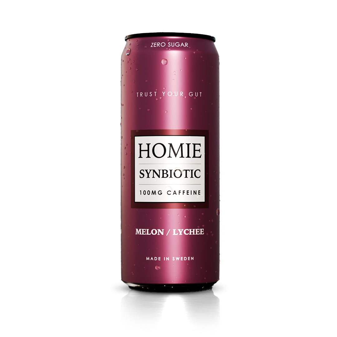 Homie Synbiotic Melon Lychee 33cl