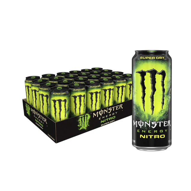 Monster Nitro Super Dry Green 50cl
