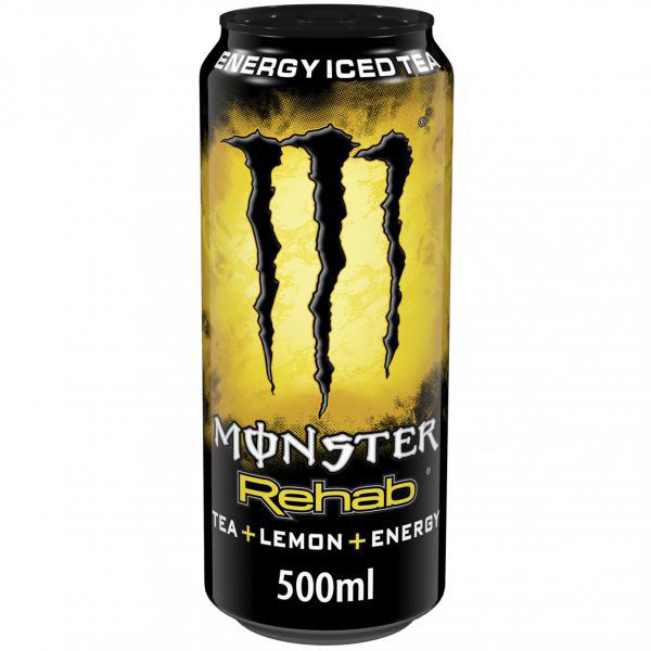 Monster Rehab Lemon 50cl
