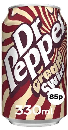 Dr Pepper Cream Swirl 33cl