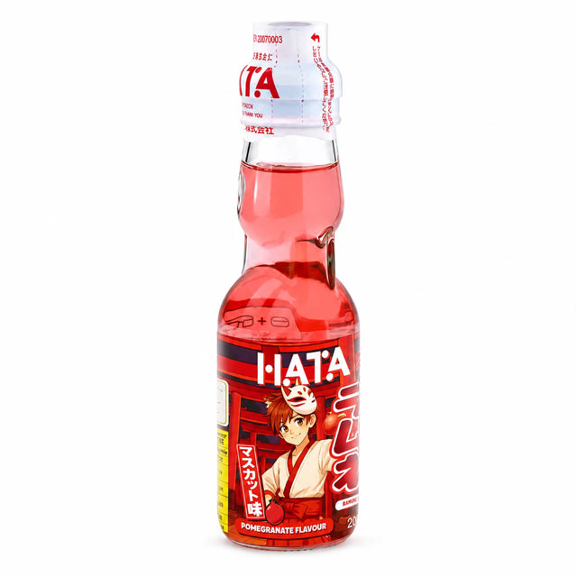 HATA Ramune Pomegranate Drink Anime Edition 20cl