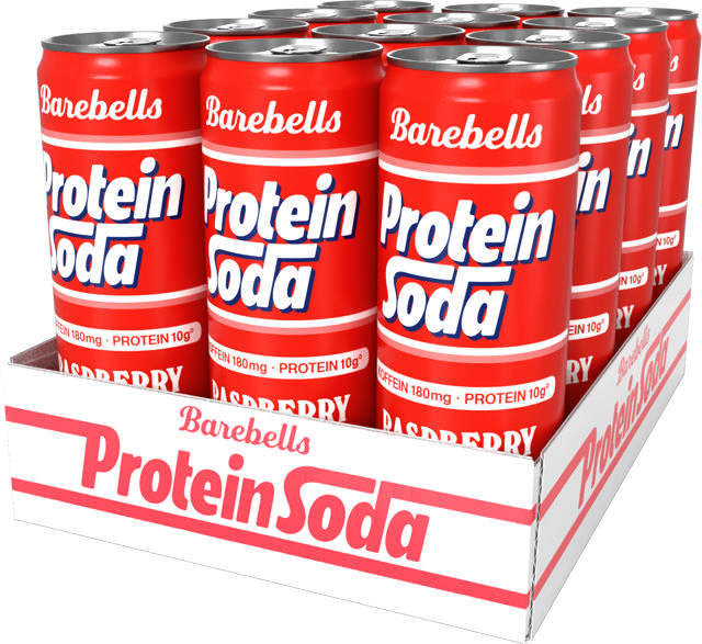 Barebells Protein Soda Raspberry 355ml