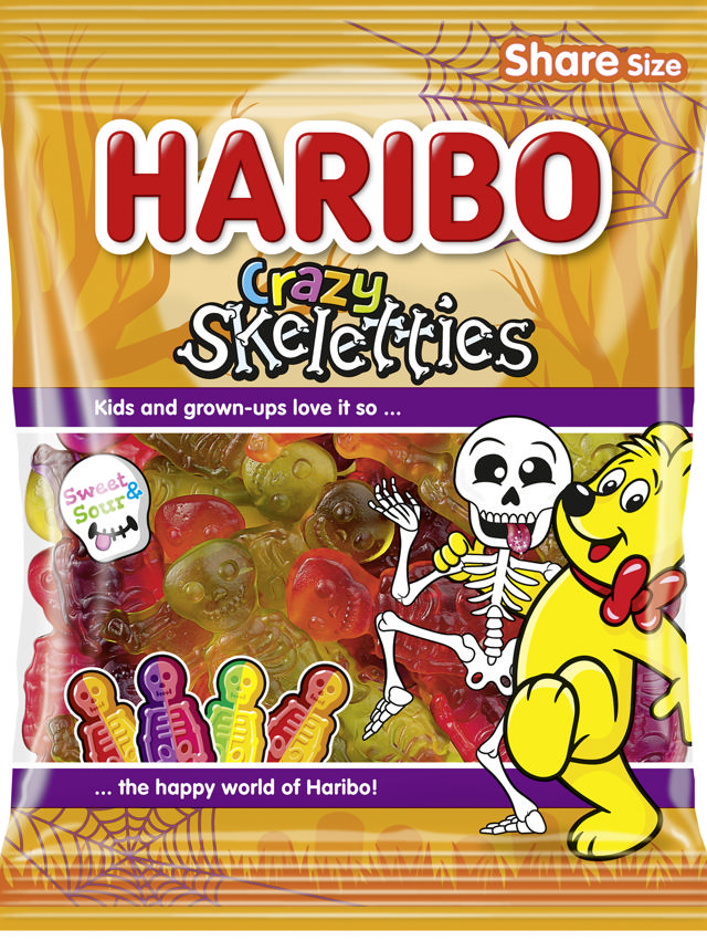 Haribo Crazy Skeletties 160 g