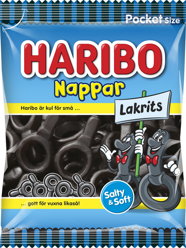 Nappar Lakrits 80g