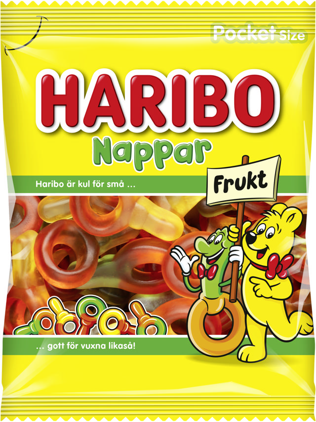 Nappar Frukt 80g