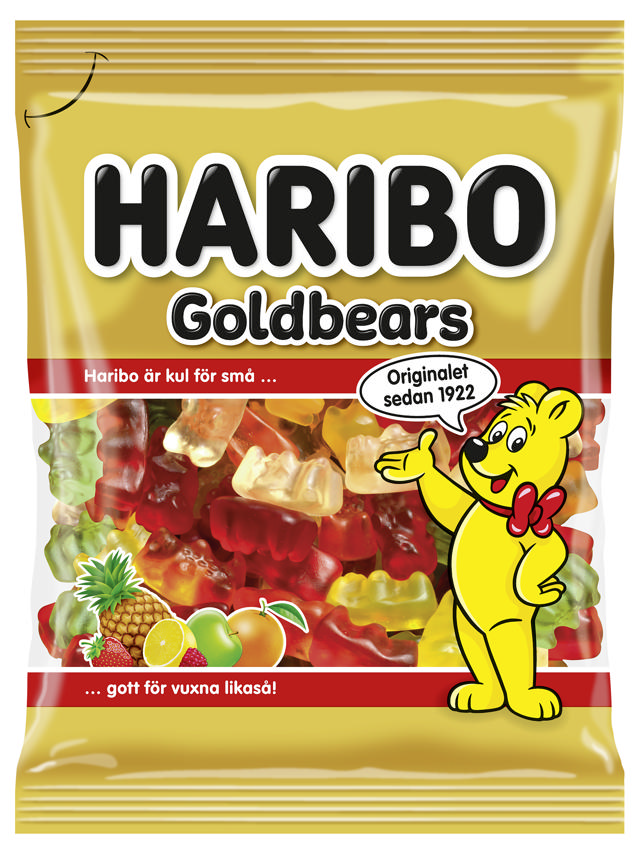 Goldbears Gummibjörnar 80g