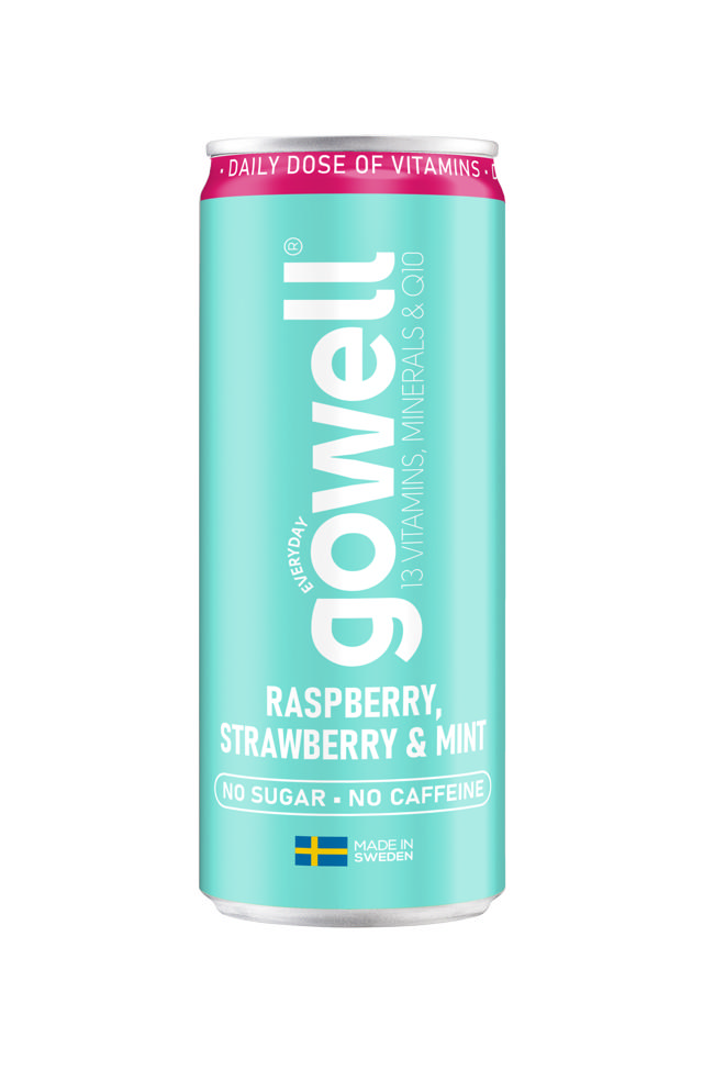 Gowell Jordgubb Hallon 33cl