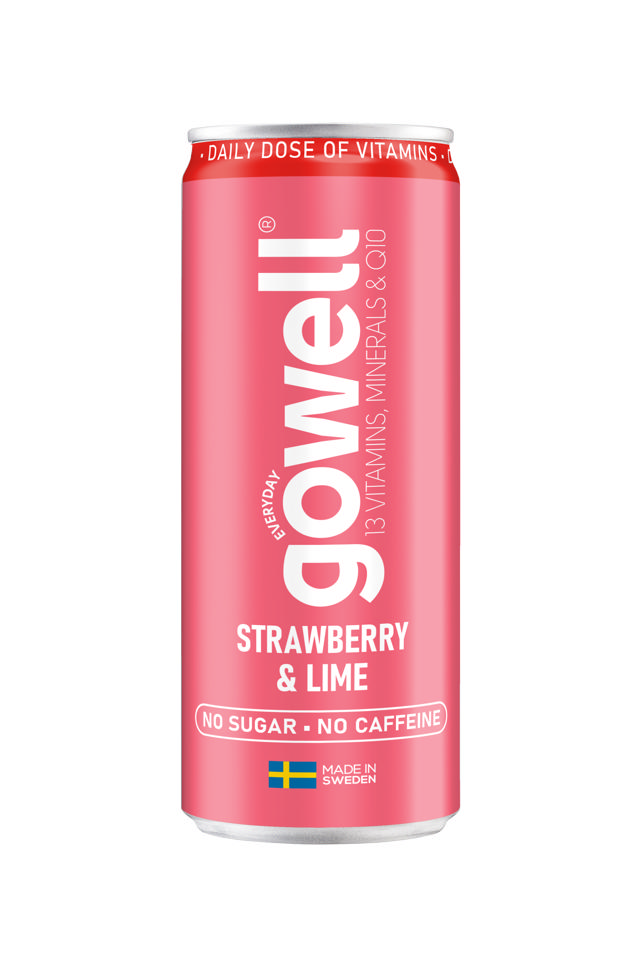 Gowell Jordgubb Lime 33cl