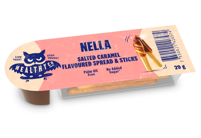 HealthyCo Nella Sticks Salt Caramel 29g