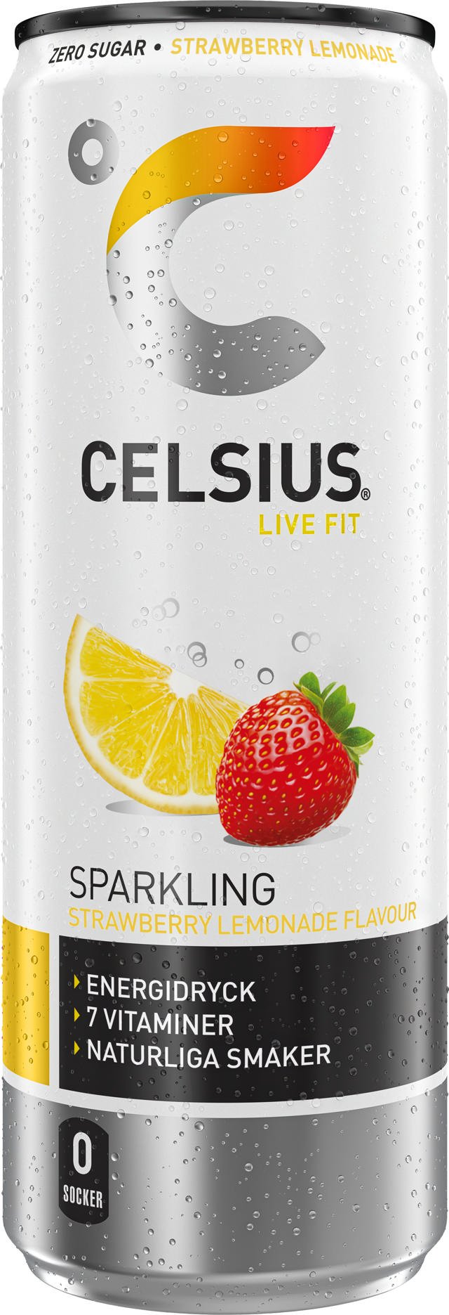 Celsius Strawberry Lemonade 355ml