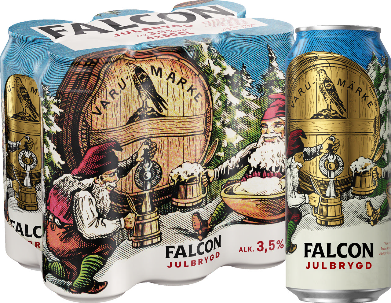Falcon Julöl 3,5% 50cl 6-pack