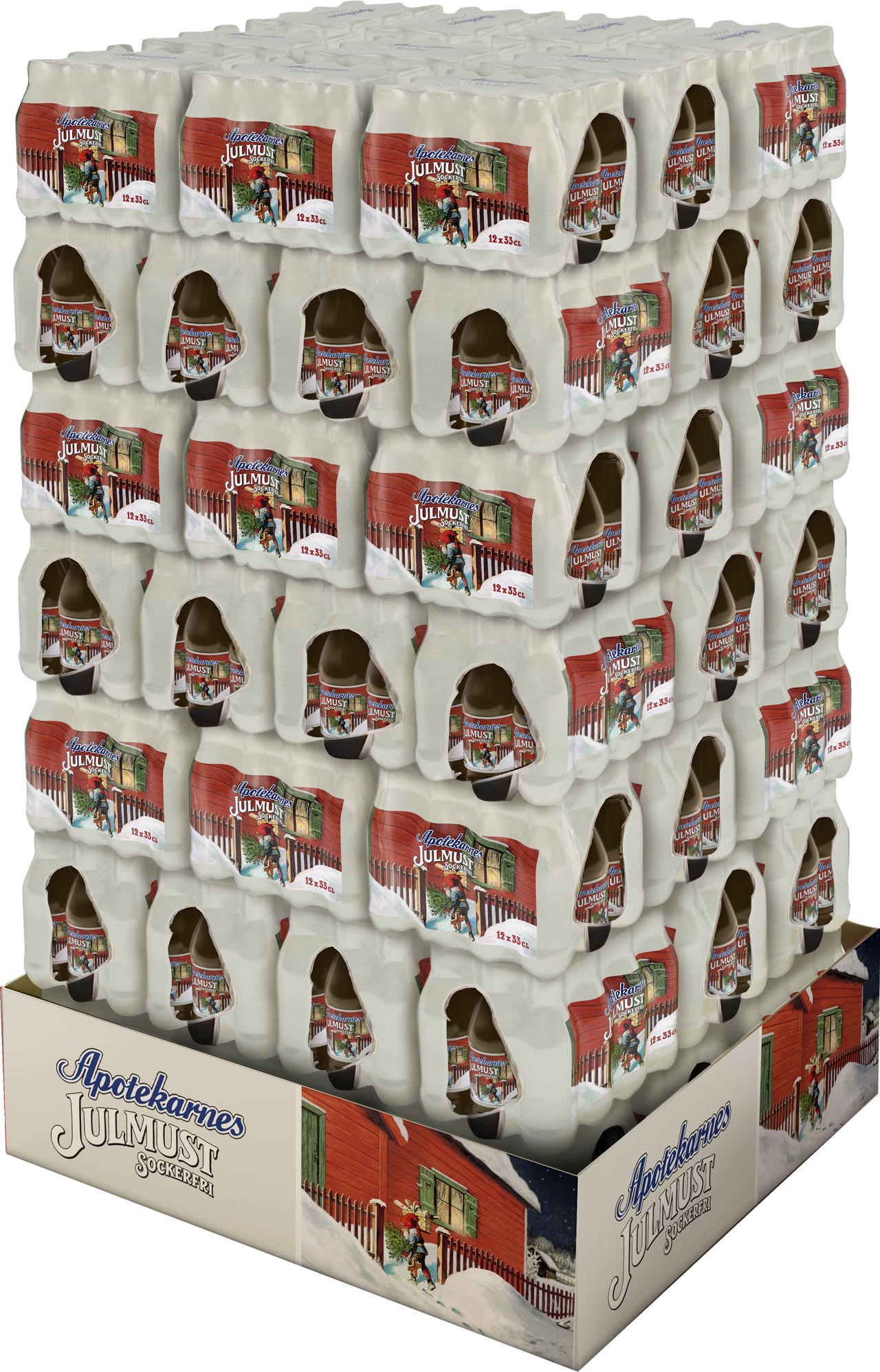 Apotekarnes Julmust Sockerfri 1,4L Halvpall