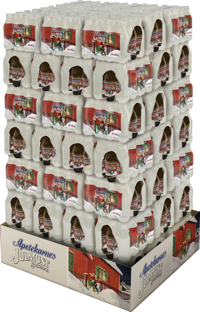 Apotekarnes Julmust Sockerfri 1,4L Halvpall