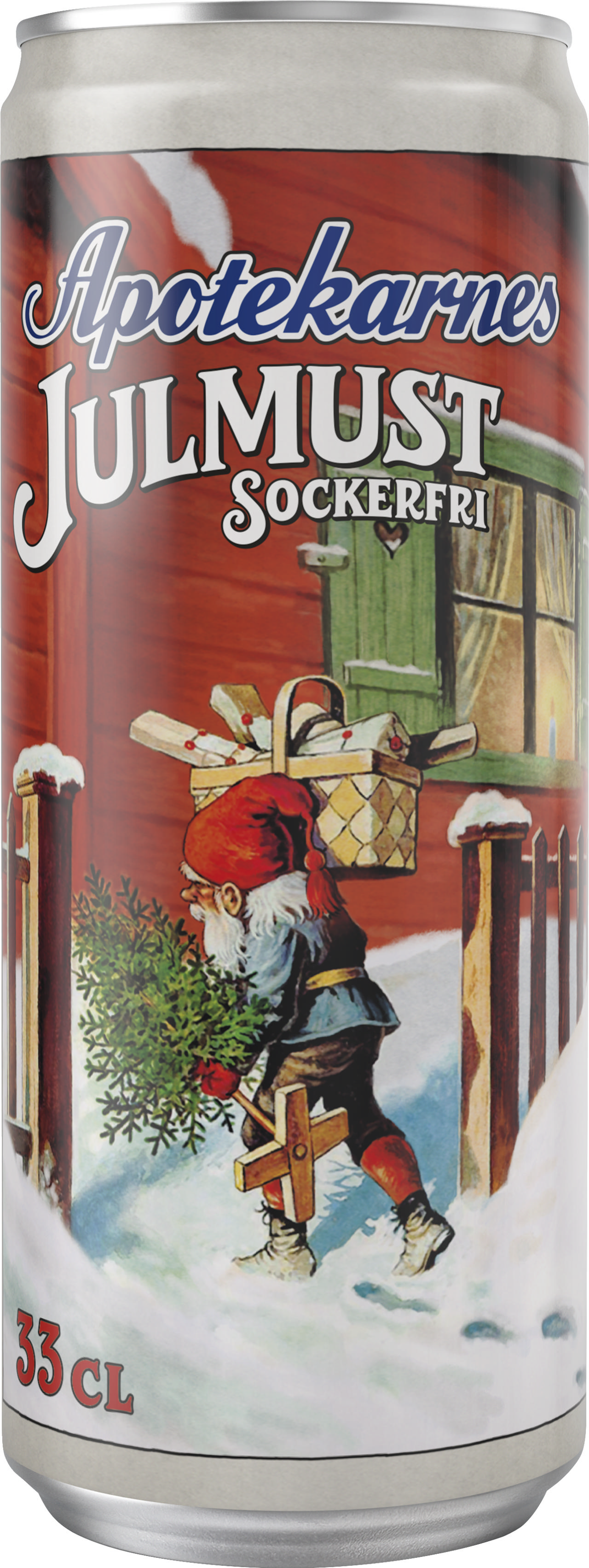 Apotekarnes Julmust Sockerfri Sleek 33cl