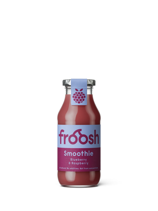 Froosh Smoothie Blåbär/Hallon 25cl