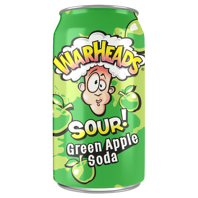 Warheads Sour Soda Apple 355ml