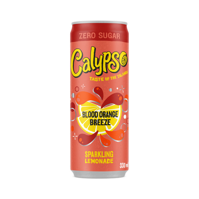 Calypso Zero Blood Orange Sparkling 33cl