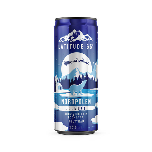 Latitude 65 Nordpolen Julmust 33cl