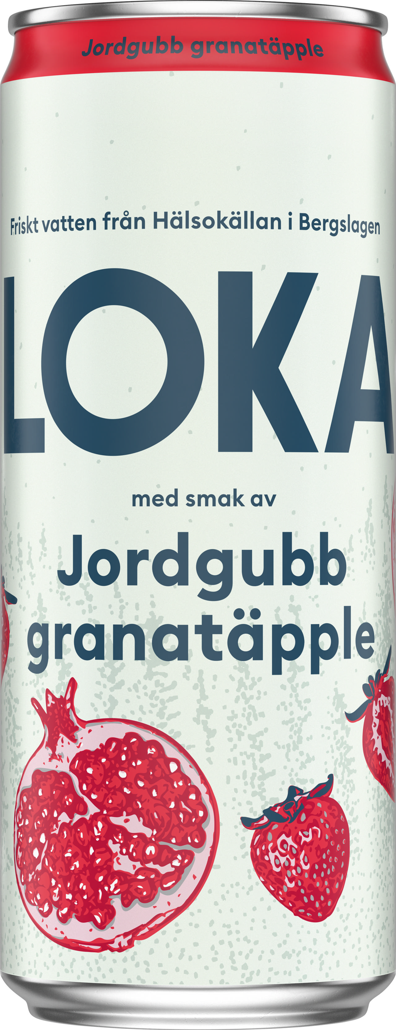 Loka Jordgubb Granatäpple 33cl