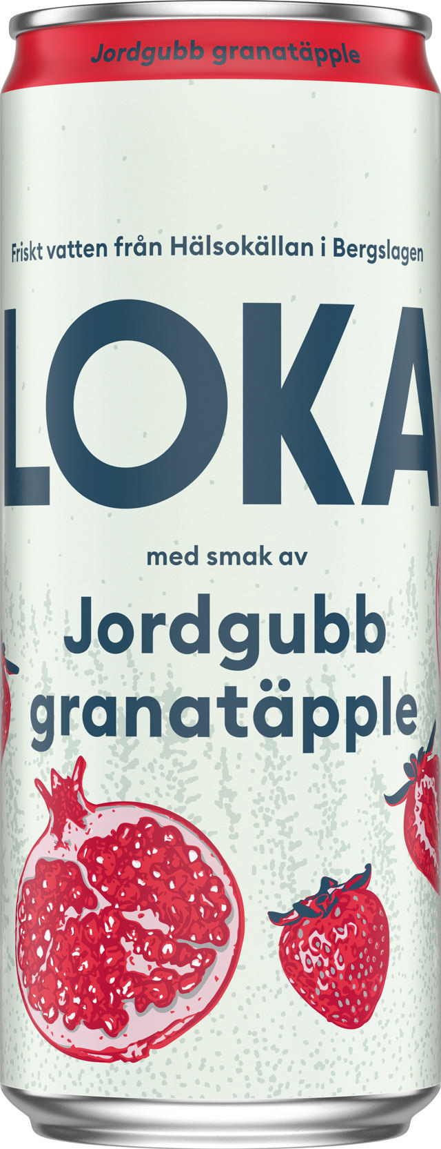 Loka Jordgubb Granatäpple 33cl