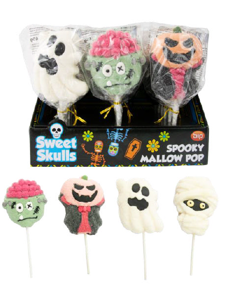 Halloween Marshmallow Lollipop 18st 45g