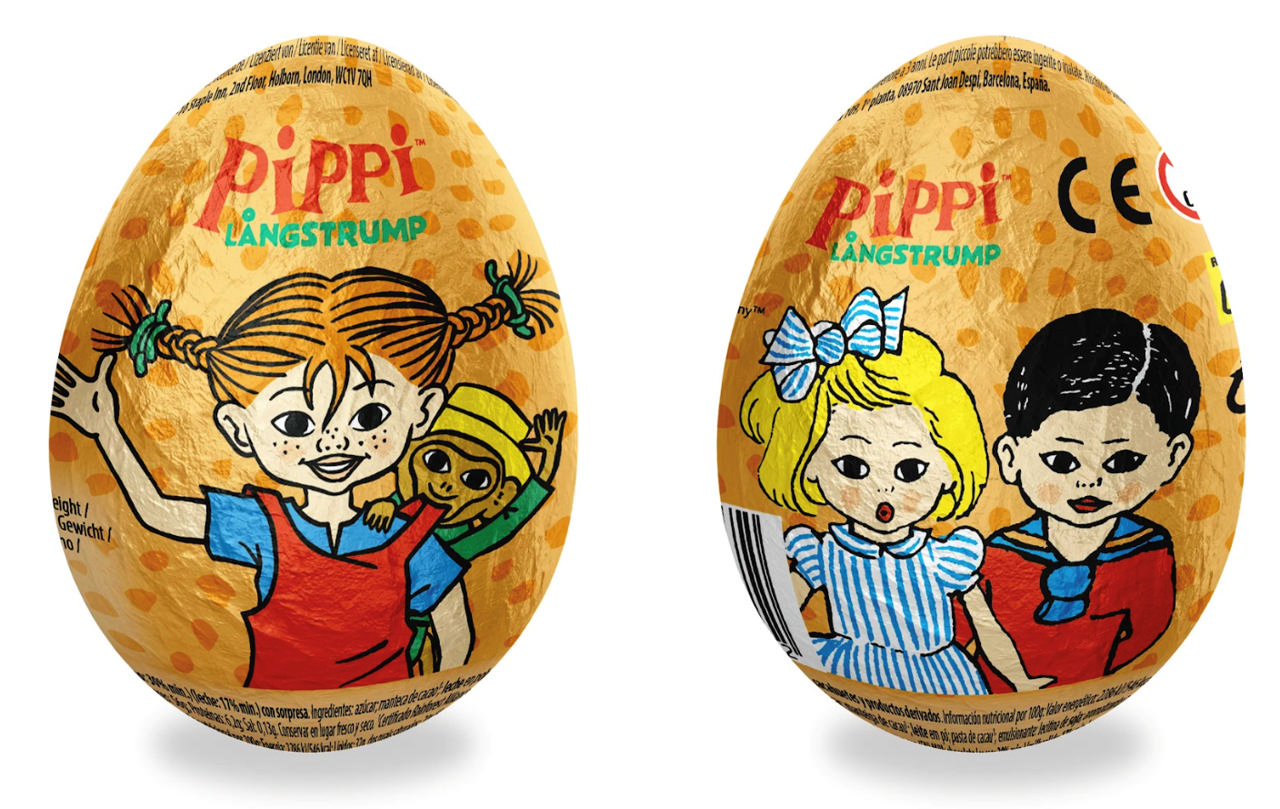 Pippi Långstrump Stora Chokladägg 60g