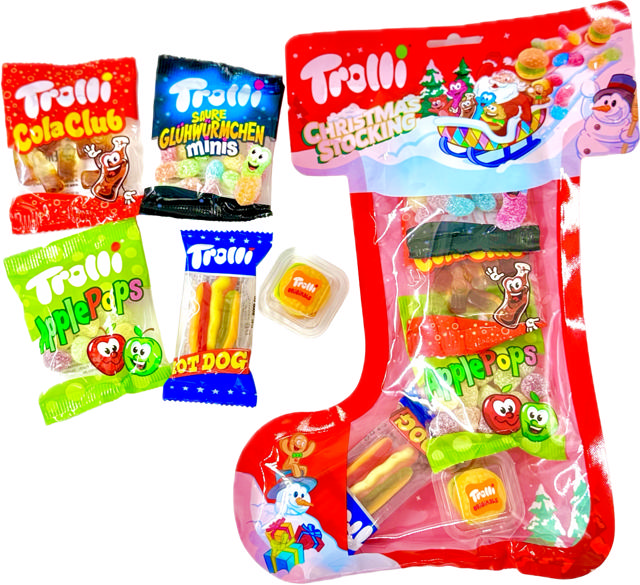 Trolli Julstrumpa Liten 82g
