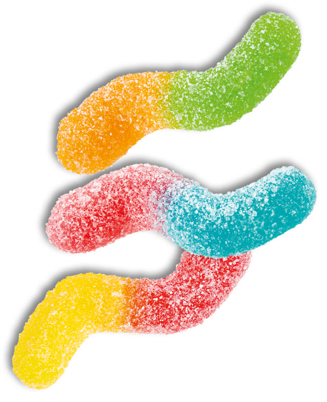 Trolli Lysmaskar Sura 1kg