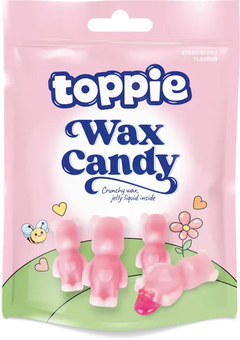 Wax Candy Bear Strawberry 40g
