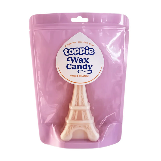 Wax Candy Eiffle Tower Orange 80g