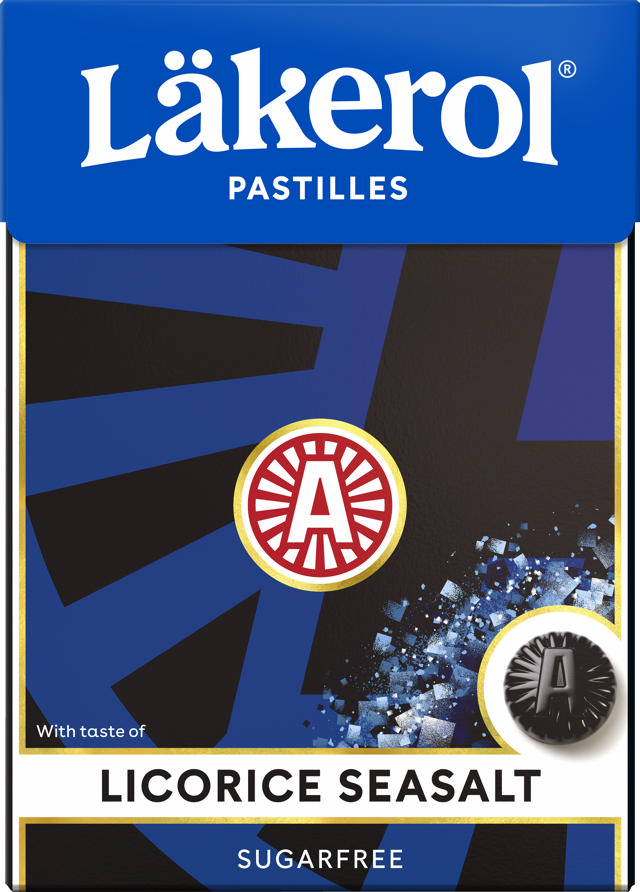 LÄKEROL SEASALT BIG 75G